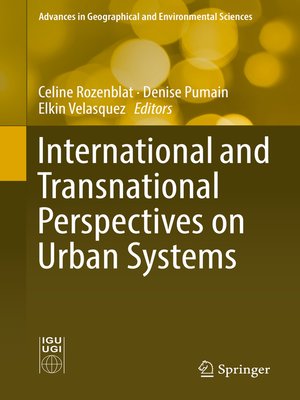 cover image of International and Transnational Perspectives on Urban Systems